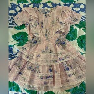 LoveShackFancy Natasha Mini Dress size XS